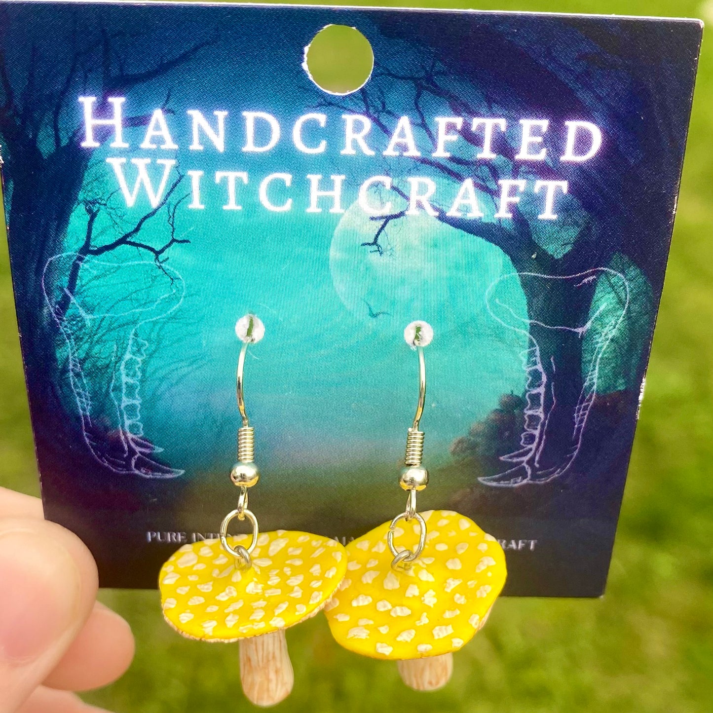 Sun Capital Mushroom Earrings