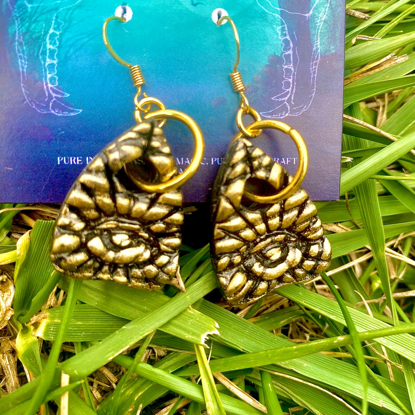 Whispering Veil – Planchet Earrings