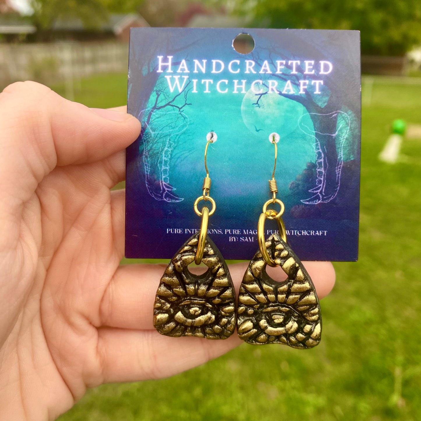 Whispering Veil – Planchet Earrings