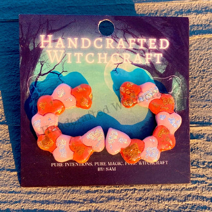 Terracotta &  Lavender (Gold Backing)