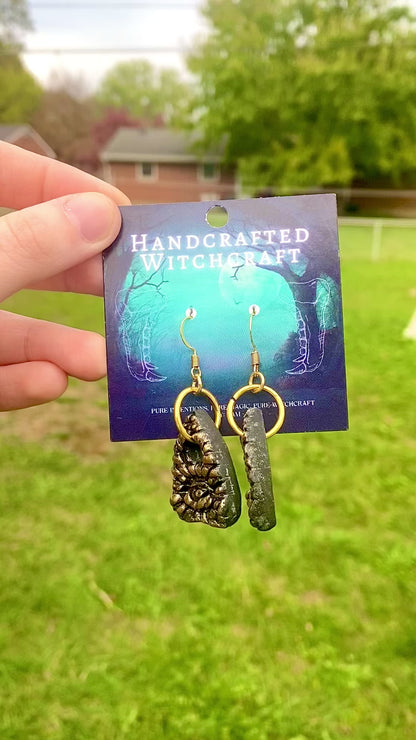 Whispering Veil – Planchet Earrings